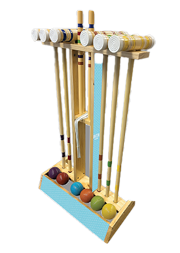 A Classy Croquet Set